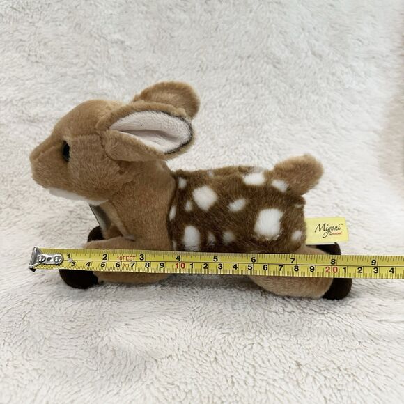 Aurora Miyoni Tots Spotted Deer Fawn 8” Stuffed Animal Toy Plush - Picture 7 of 7